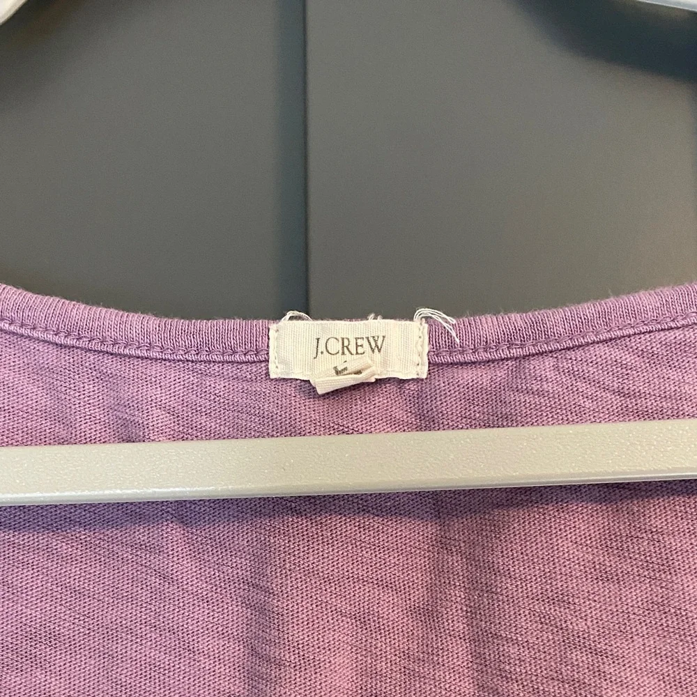 Purple J.Crew Sleeveless Dress - Picture 2 of 3